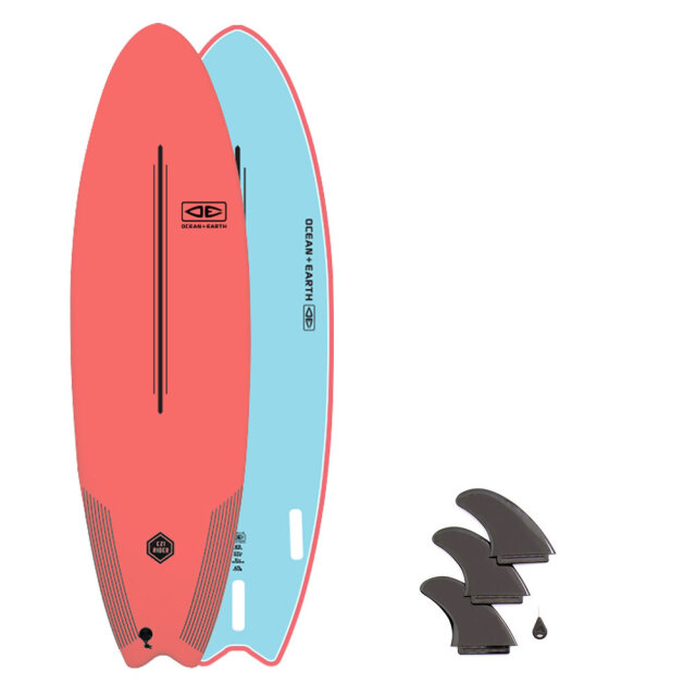 OCEAN&EARTH EZI RIDER SOFT BOARD 6'0