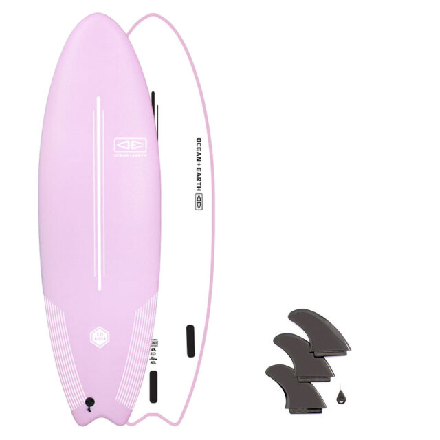 OCEAN&EARTHEZIRIDERSOFTBOARD6'0サーフボードソフトボード/初心者用ショートボードサーフィン