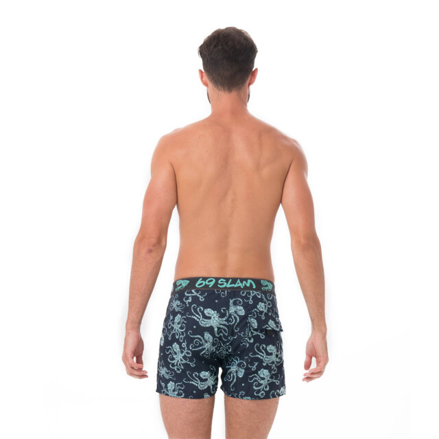 69slam サーフパンツ ボードショーツ メンズ クラシック 短め丈 ETNIC OCTO