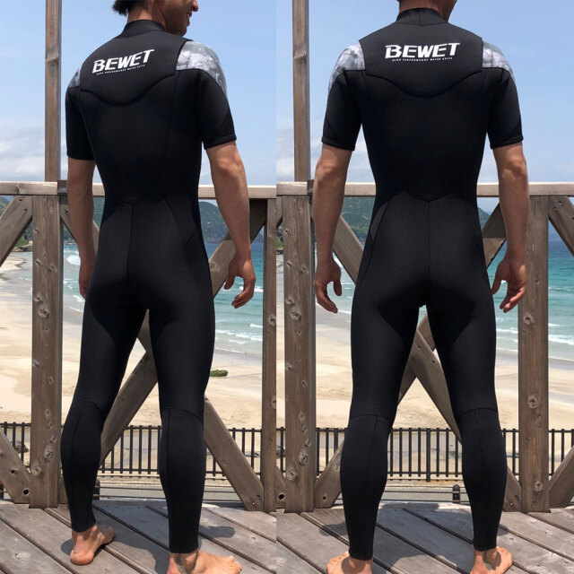 メンズウェットスーツ 3mm×2mm ビーウェット シーガル オーシャン  