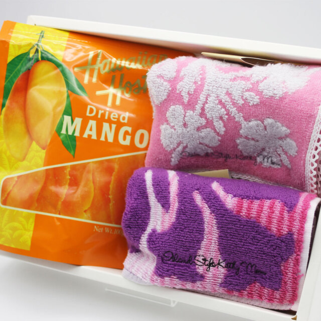 タオル ギフト ハワイアンホースト ドライマンゴー ハンドタオル 2枚 セット