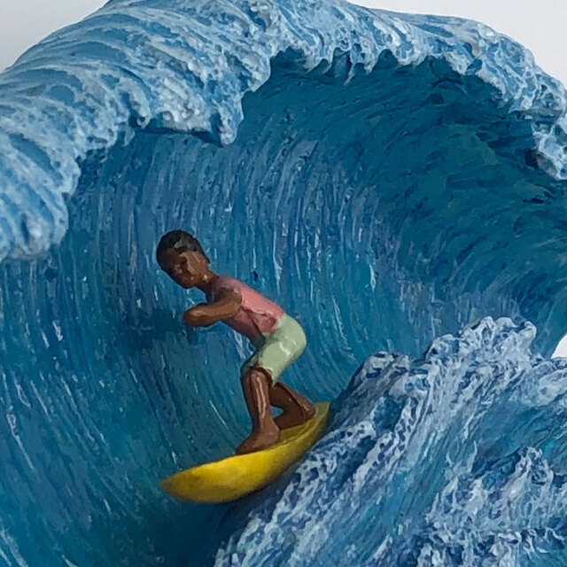 ウェーブキーハンガーRH-054/インテリア小物・雑貨 サーフィン