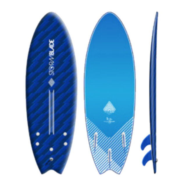 ソフトボード ストームブレード スワローテールサーフボード 5’6 STORM BLADE 6ft SWALLOW TAIL SURFBOARD