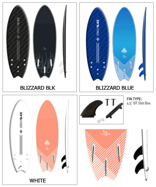 ソフトボード ストームブレード スワローテールサーフボード 5’6 STORM BLADE 6ft SWALLOW TAIL SURFBOARD