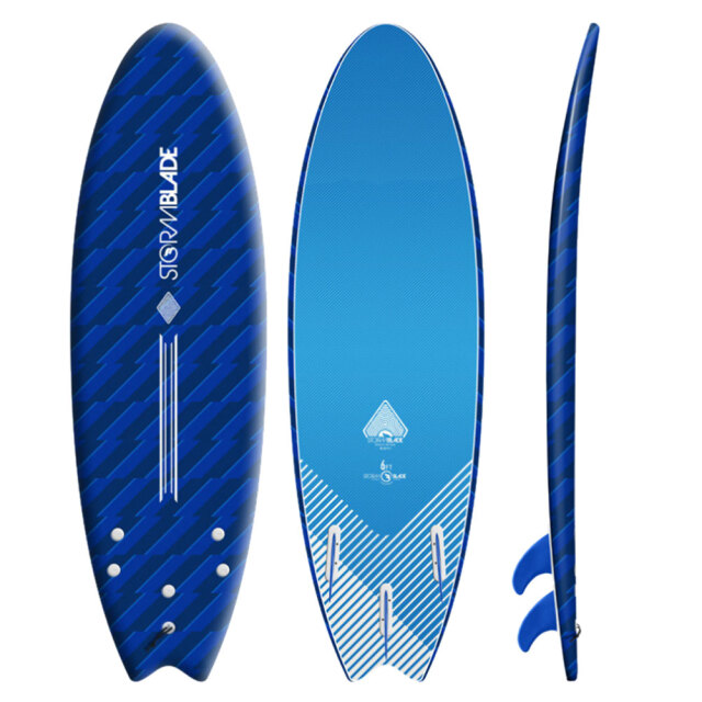 ソフトボード ストームブレード スワローテールサーフボード 6’0 STORM BLADE 6ft SWALLOW TAIL SURFBOARD ソフトサーフボード