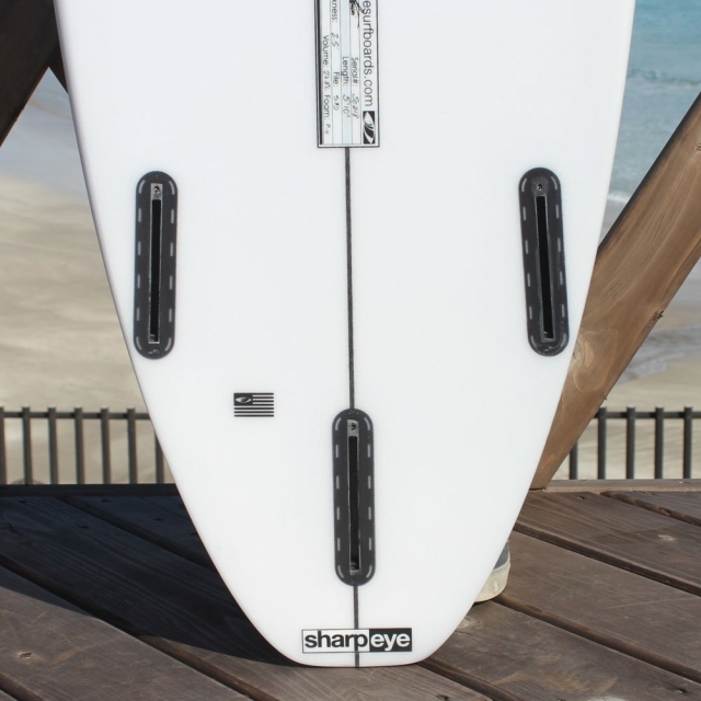 ショートボード シャープアイ エスビーワン 5'10 テールカーボンパッチ仕様 3FIN SHARPEYE SB1 sb1510