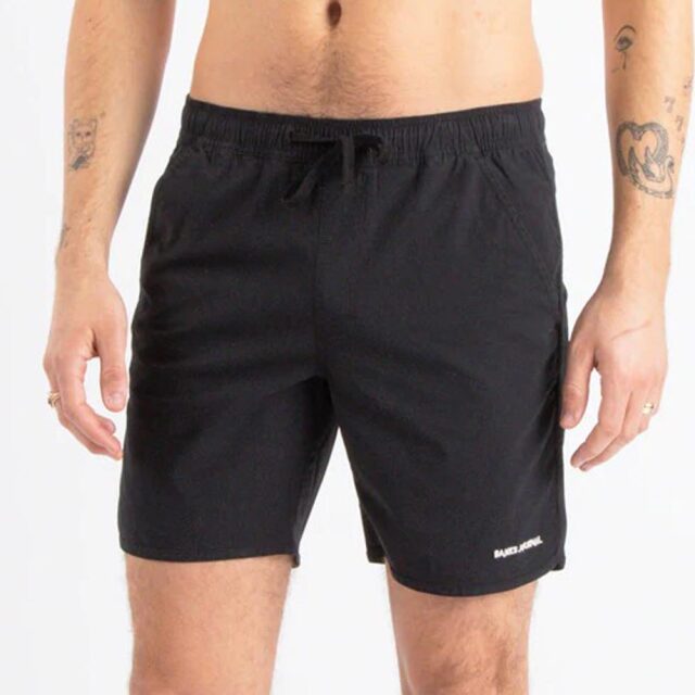 バンクス ジャーナル ボードショーツ ラベル BANKS JOURNAL LABEL