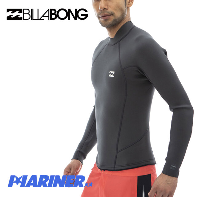 サーフィン 長袖 タッパー ビラボン メンズ ウェットスーツ BILLABONG ABSOLUTE SS TOP BC011-886