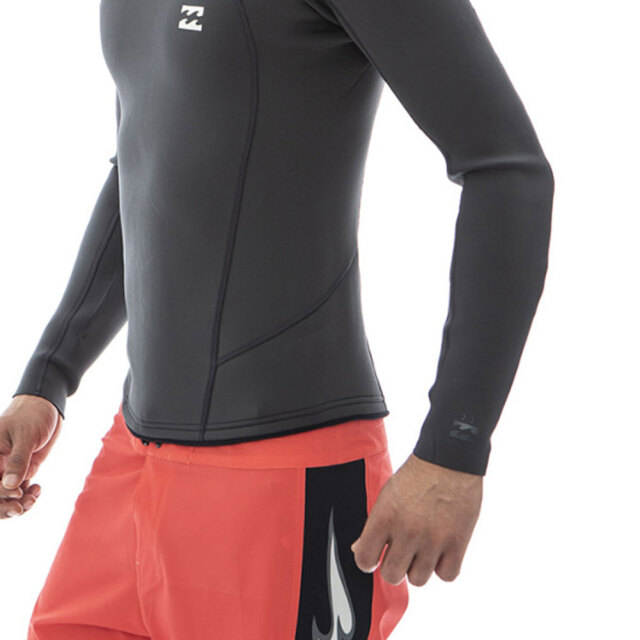 サーフィン 長袖 タッパー ビラボン メンズ ウェットスーツ BILLABONG ABSOLUTE SS TOP BC011-886
