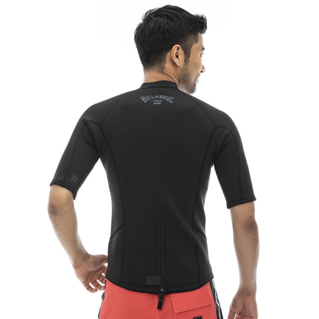 サーフィン タッパー ビラボン メンズ ウェットスーツ BILLABONG ABSOLUTE SS TOP BC011-888 半袖