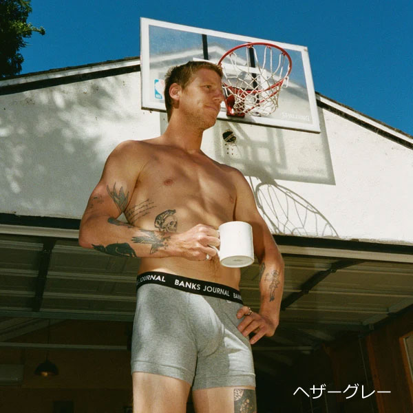 バンクスジャーナル ラベルボクサーブリーフ BANKS JOURNAL LABEL BOXER BRIEF UW0001