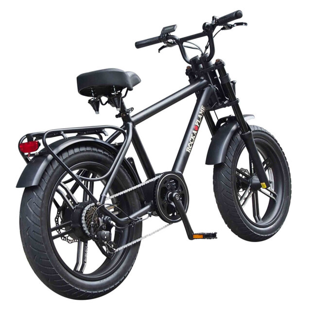 電動アシスト付き自転車 ロカフレーム マカミ マットブラック ROCKA