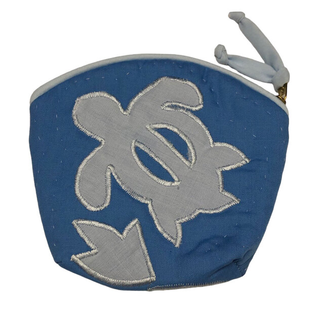 ハワイアンキルト Hawaiian Quilt ホヌ柄コインケース