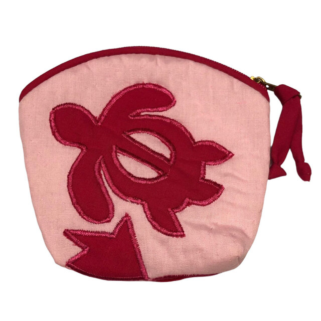 ハワイアンキルト Hawaiian Quilt ホヌ柄コインケース