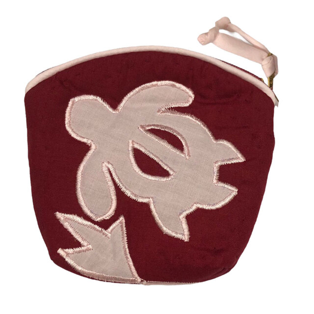 ハワイアンキルト Hawaiian Quilt ホヌ柄コインケース