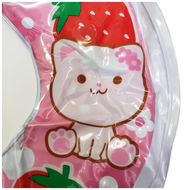 うさぎとねこウキワ 子供用 浮き輪 50センチ3歳 4歳 5歳 6歳 7歳