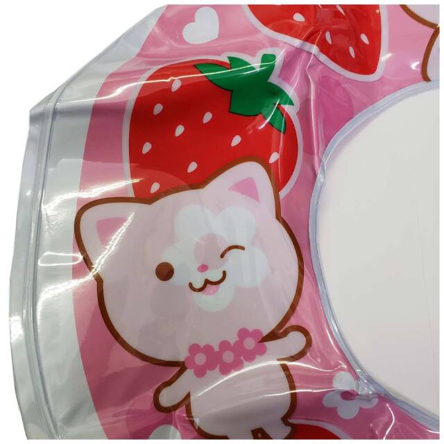 うさぎとねこウキワ 子供用 浮き輪 50センチ3歳 4歳 5歳 6歳 7歳