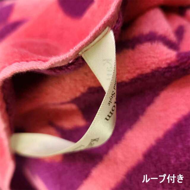 キャシーマム ハワイアンキルト柄 バスタオル トーチジンジャー オレンジ