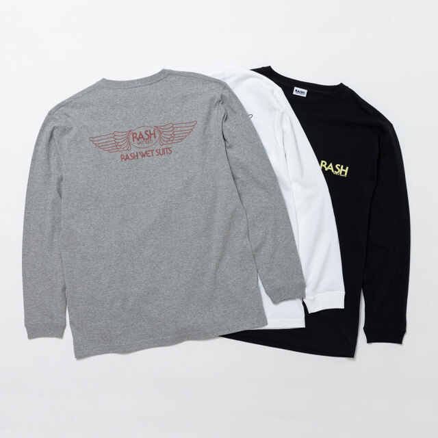 2024 メンズ Tシャツ ロンティ 長袖 ラッシュ 羽バックロングスリーブ