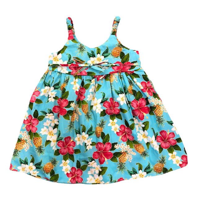 子供服ハワイアン キッズワンピース HS