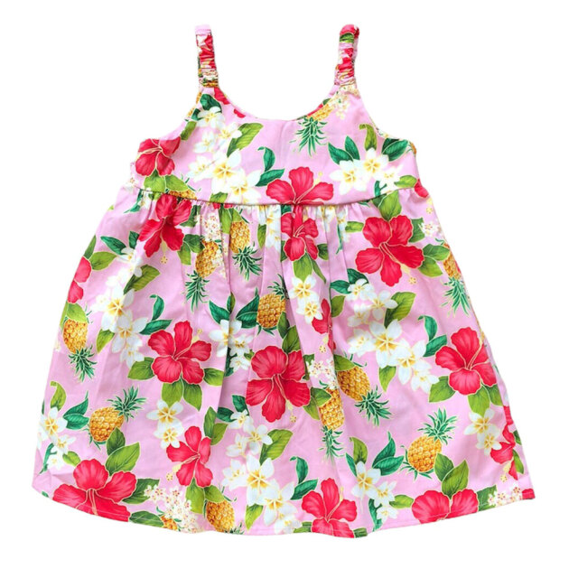 子供服ハワイアン キッズワンピース HS
