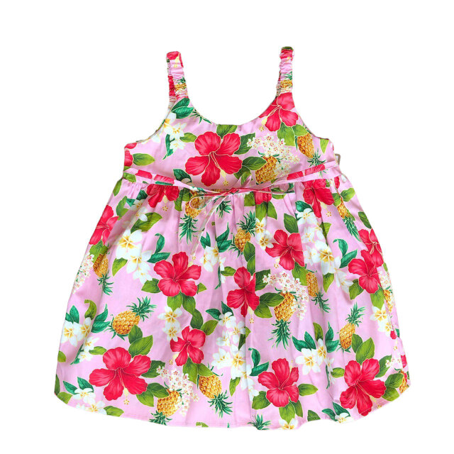子供服ハワイアン キッズワンピース HS