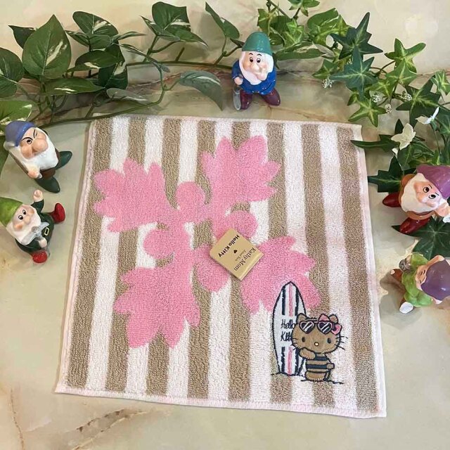 ハンドタオル 1枚 個別包装 ハローキティー キャシーマム ギフト