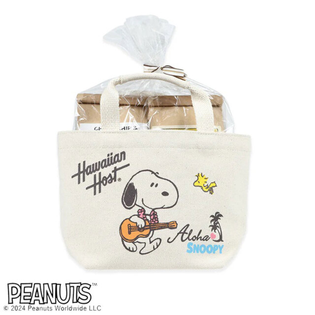 ギフト スヌーピートートバッグセット2 Hawaiian Host