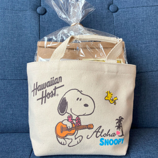 ギフト スヌーピートートバッグセット2 Hawaiian Host