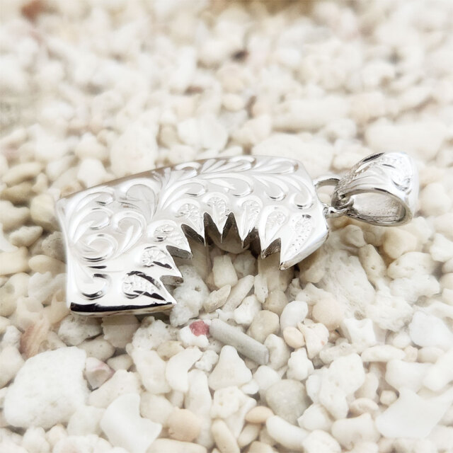 ハワイアンジュエリー ペンダント シャークアタック メンズ レディース