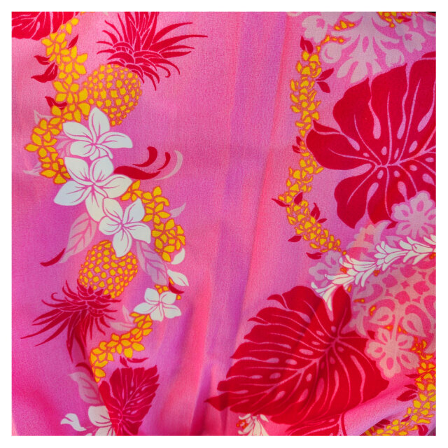 子供服ハワイアン ワンピース ピンク ブルー 2カラー ハワイアン