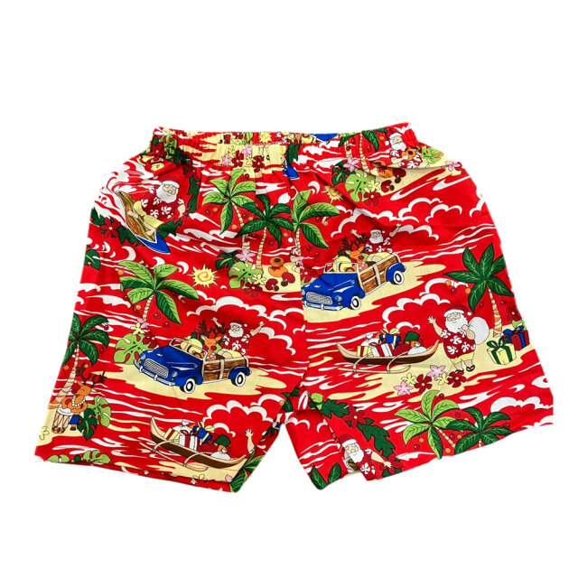子供服ハワイアン サンタクロース アロハセット ハワイアン 波乗り