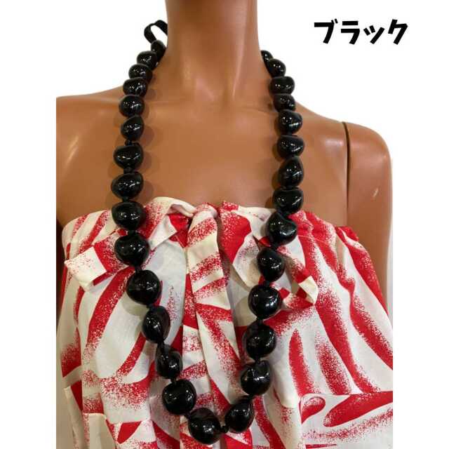 ククイ レイ Kukui Lei フラ ハワイアン 首飾り
