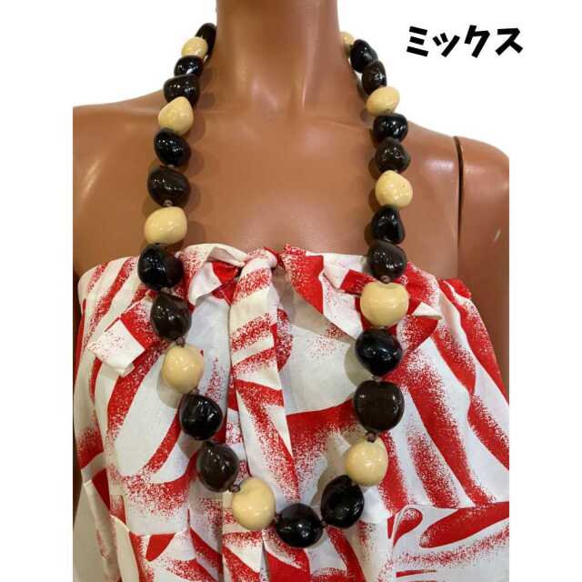 ククイ レイ Kukui Lei フラ ハワイアン 首飾り