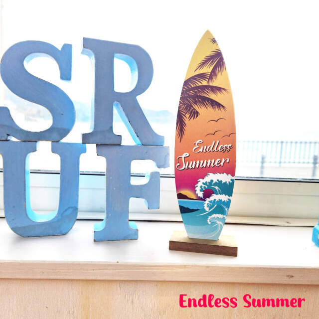 バレンタイン ギフト セット ウッドサーフボード Antique Wood Board