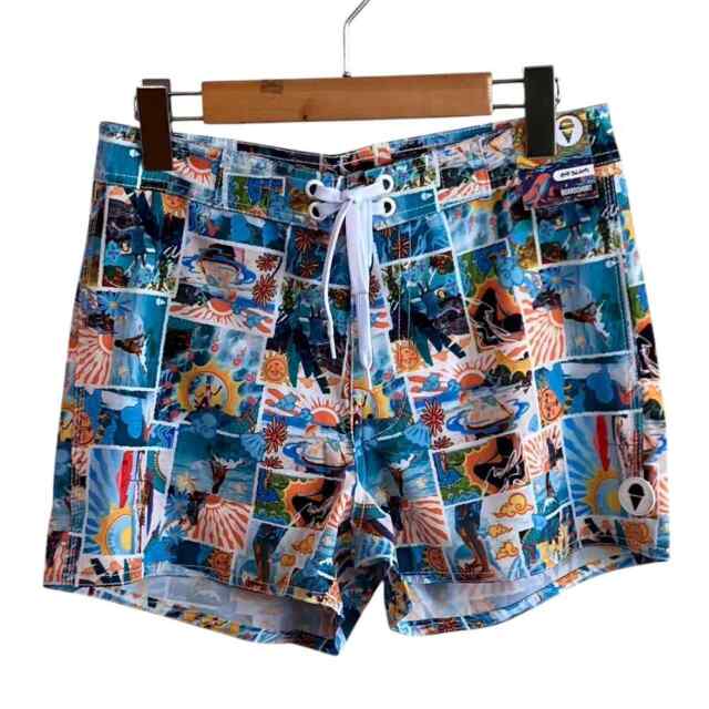 69slam サーフパンツ ボードショーツ メンズ ショート丈 PARADISE