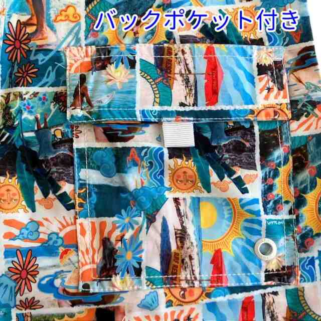 69slam サーフパンツ ボードショーツ メンズ ショート丈 PARADISE