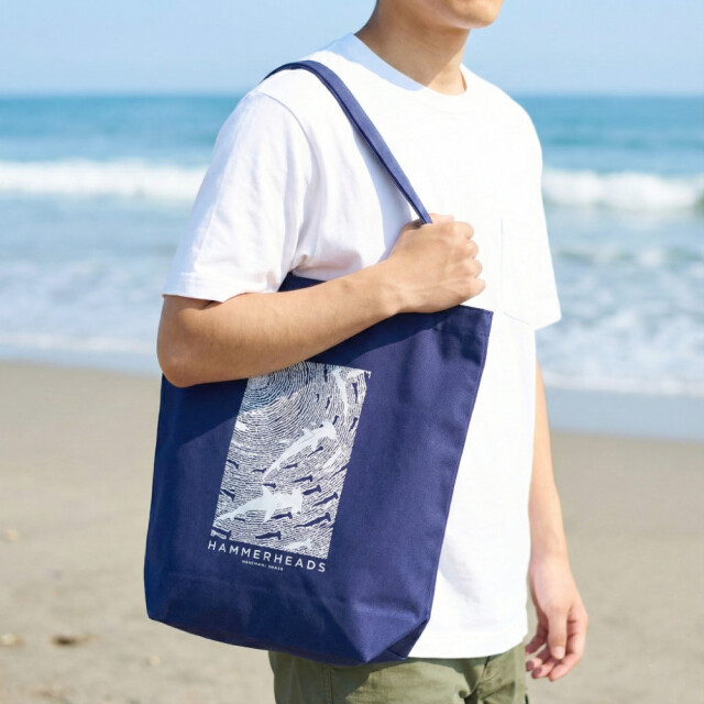 cicada シカダ シュモクザメ トートバッグ ハンマーヘッドシャーク