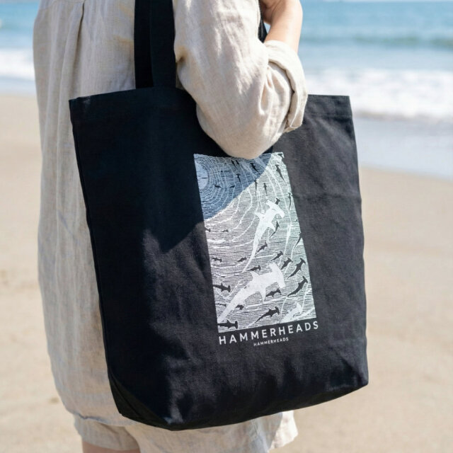 cicada シカダ シュモクザメ トートバッグ ハンマーヘッドシャーク