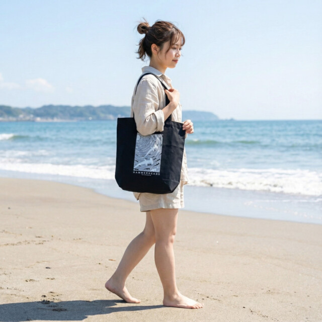 cicada シカダ シュモクザメ トートバッグ ハンマーヘッドシャーク