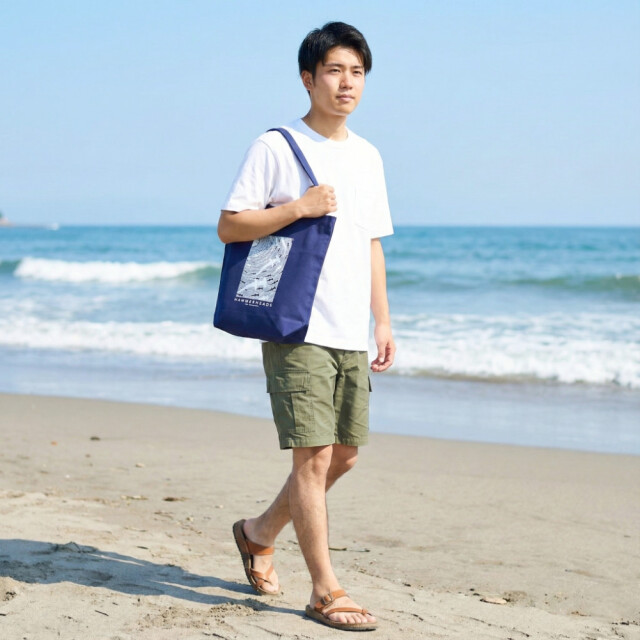 cicada シカダ シュモクザメ トートバッグ ハンマーヘッドシャーク