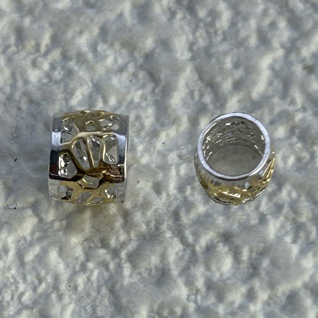 ハワイアンジュエリー ペンダント  シルバーバレル ネックレス ボールチェーン付き