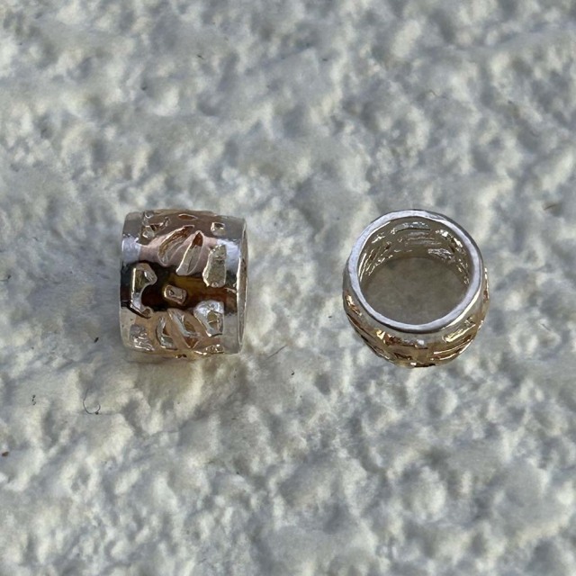 ハワイアンジュエリー ペンダント  シルバーバレル ネックレス ボールチェーン付き