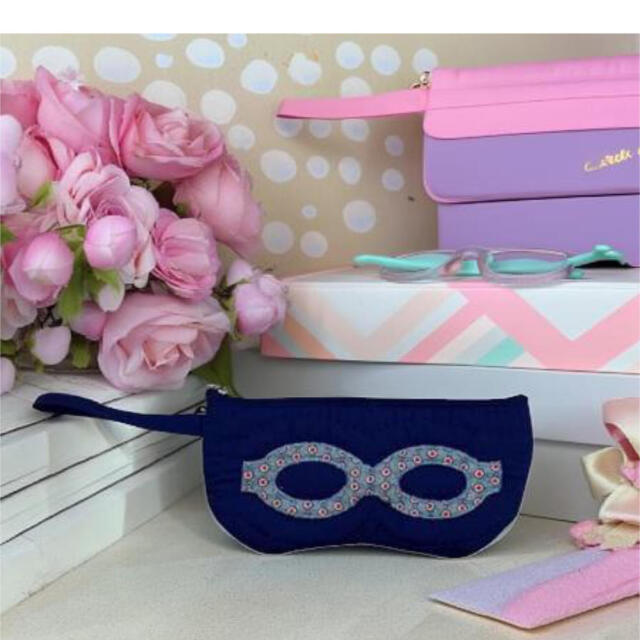 ハワイアンキルト メガネケース サングラスケース