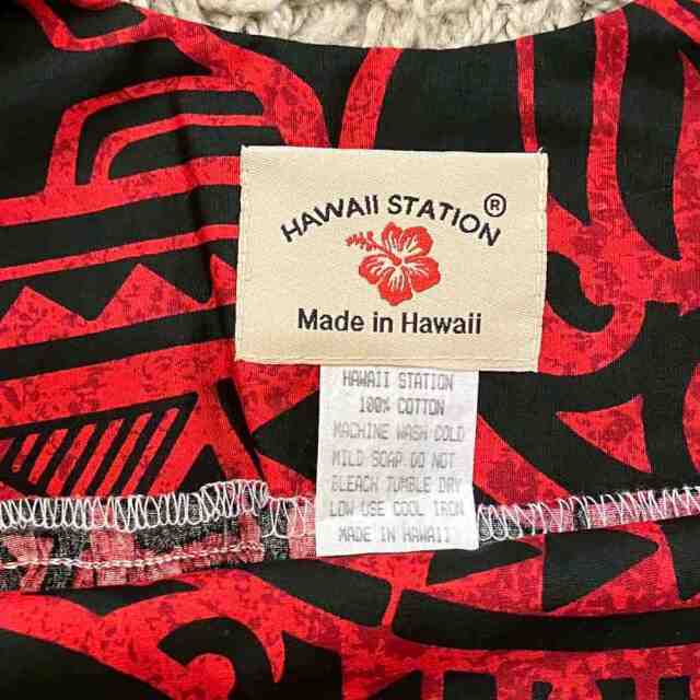 子供服ハワイアン キッズワンピース モンステラ カパ タパ