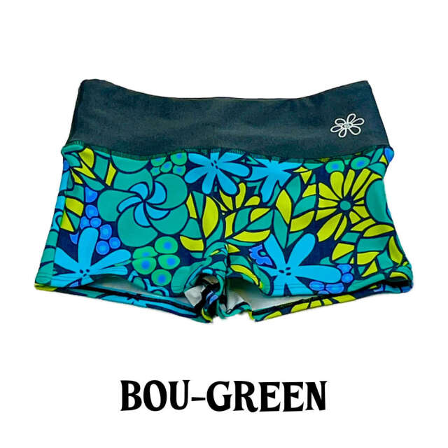 【PLAGE】A-line pintuck swim pants☆韓国☆スイム パンツ セール】【UVカット/ジュニア対応】サイドライン切替スイム