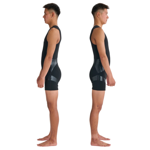 QUIKSILVER クイックシルバー 1.0 HIGHLINE INNER SHORTJOHN インナー QSA254701