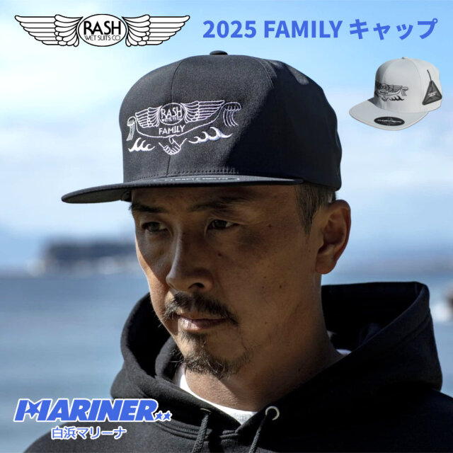 帽子 メンズ レディース 2025 RASH ラッシュ FAMILY キャップ
