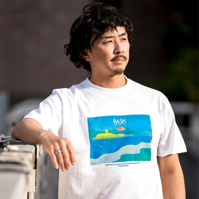 メンズ Tシャツ 2025 RASH THE WAVES ARE CALLING AND WE MUST