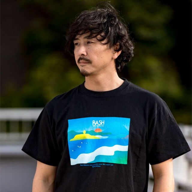 2023 RASH SURF TEE新品 RASH ラッシュ 2025 SURF TEE 水陸両用Tシャツ ラッシュウエット